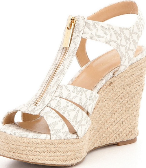 michael kors berkley wedge sandals